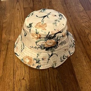 Floral bucket hat